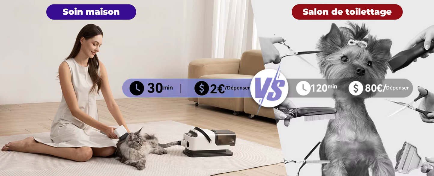 Pulseur pour chien - Kit Complet