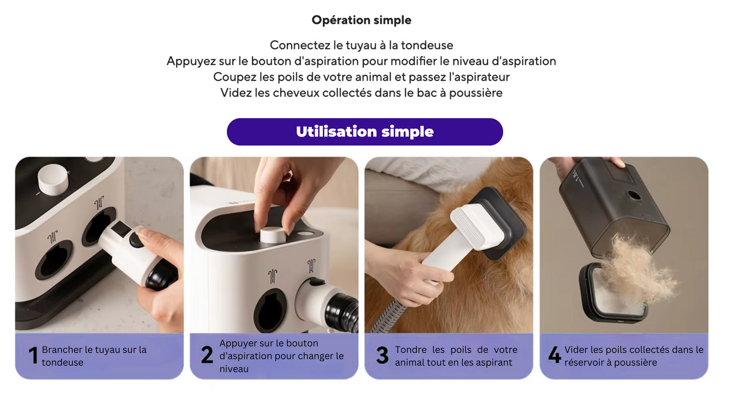 Pulseur pour chien - Kit Complet