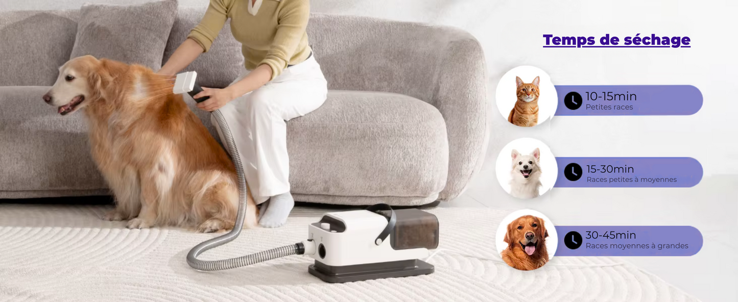 Pulseur pour chien - Kit Complet